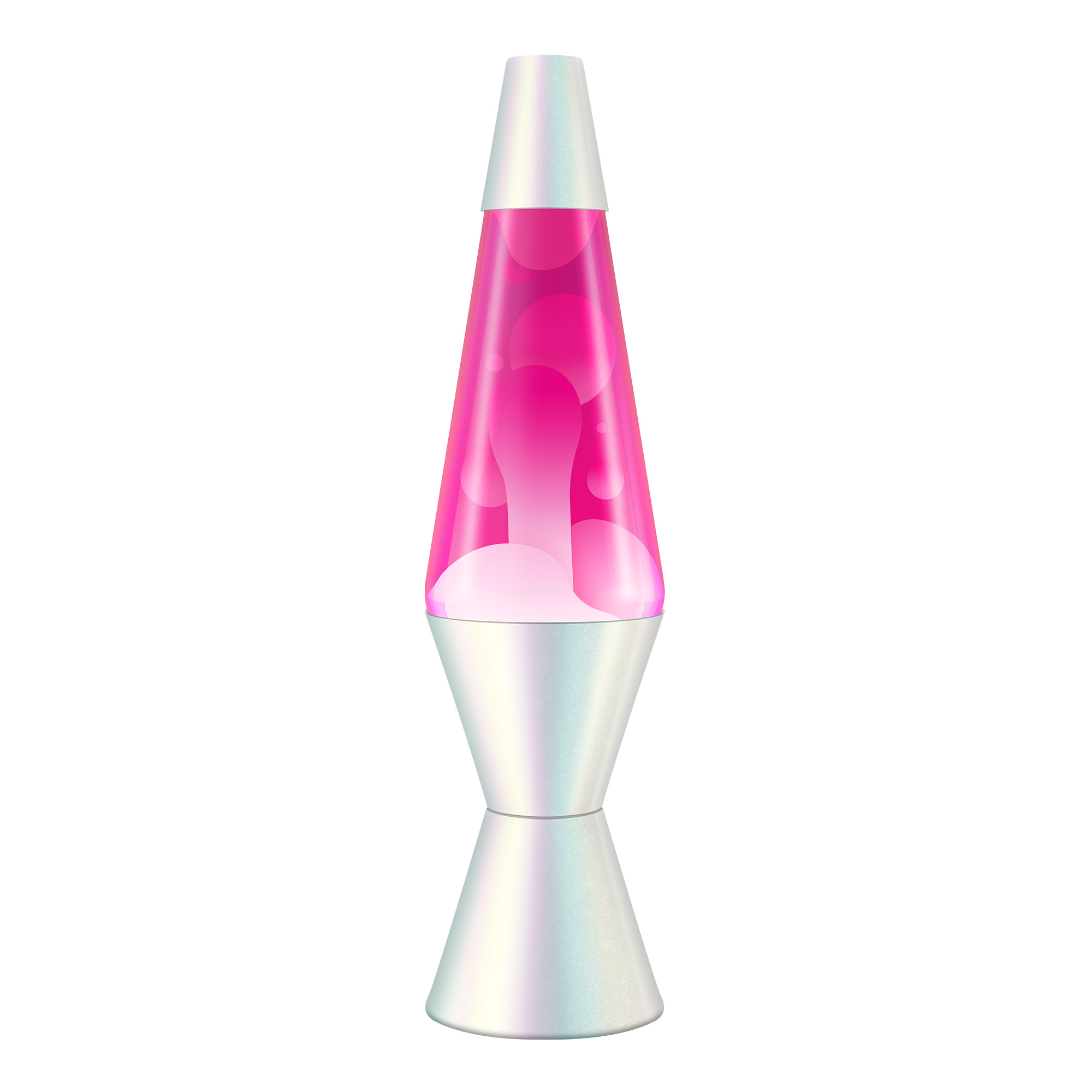14.5" Lava Lamp Opalescent Pearl